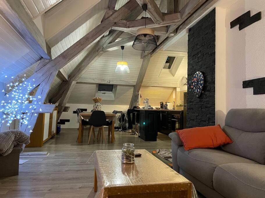 Ferienwohnung Loft Avec Jardin Corcieux Exterior foto