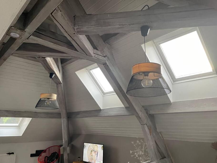 Ferienwohnung Loft Avec Jardin Corcieux Exterior foto