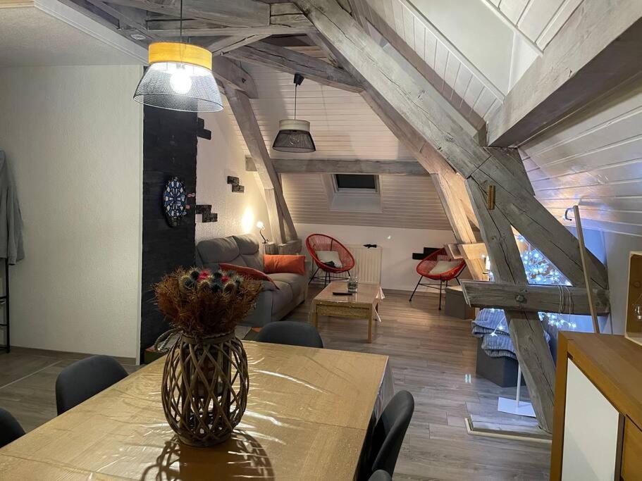 Ferienwohnung Loft Avec Jardin Corcieux Exterior foto